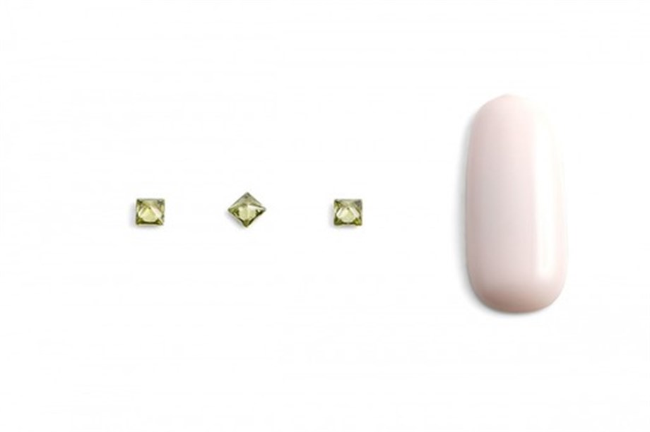 Hacimsel Kristal N1 Yeşil Prenses 10lu Paket - 3D Parlak Nail Art Tırnak Taşı