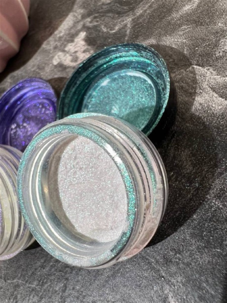 İnci Efektli Deniz Kızı Yansıma Ovma Tozu BP1 1 gr - Ayna Parlak Nail Art Pigment