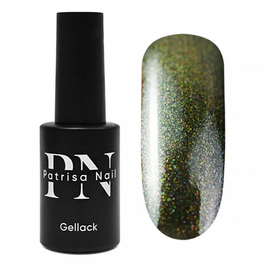Patrisa Nail Simli Koyu Haki Kalıcı Oje №442 – TPO Free – 8 ml