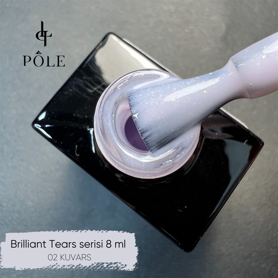 Pole professional kalıcı oje Brilliant tears  # 02  8 ml.
