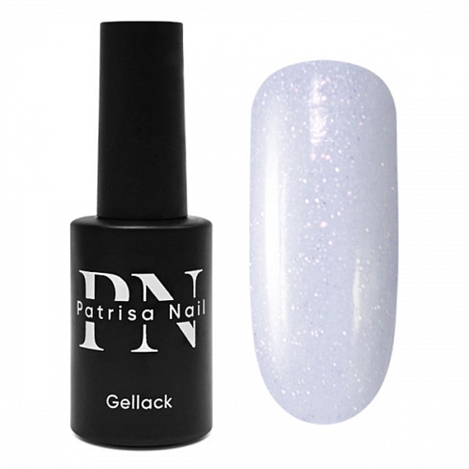 Patrisa Nail Simli Açık Gri Kalıcı Oje №395 – TPO Free – 8 ml