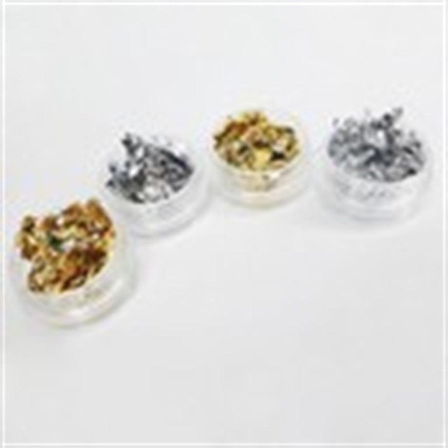 Nail Art Altın Varak Pul - Gold Leaf Tırnak Süsleme Folyosu