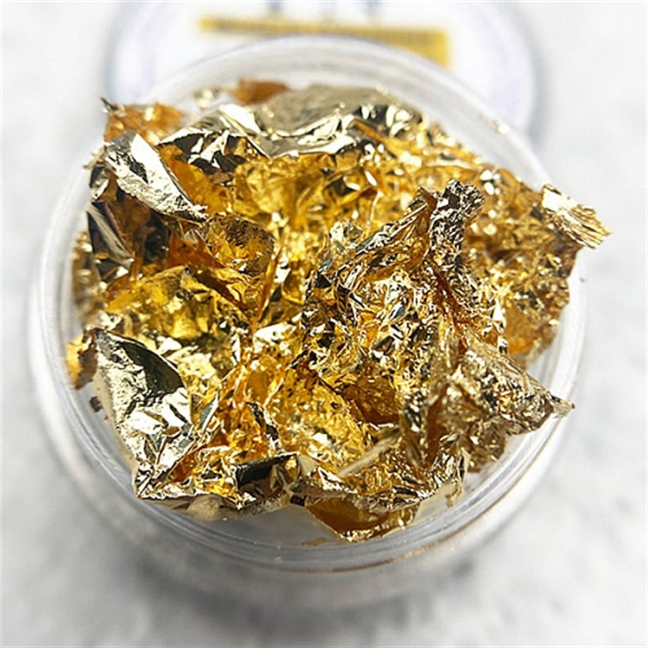 Nail Art Altın Varak Pul - Gold Leaf Tırnak Süsleme Folyosu