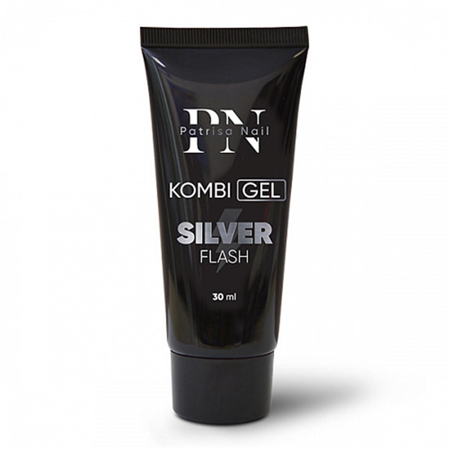 Patrisa Nail Kombi Jel Işığı Yansıtan Silver Flash