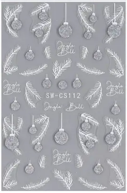 Nail Art Premium Slider Stiker – Premium Slider №112 SW-CS112