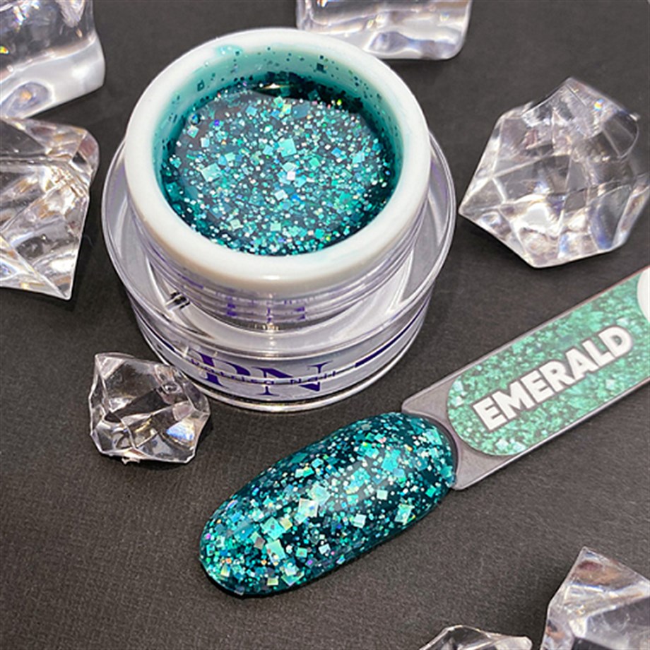 Nail art Tasarım jel Diamond Emerald 5 gr