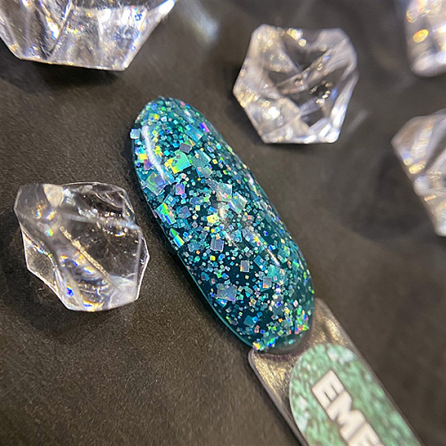 Nail art Tasarım jel Diamond Emerald 5 gr