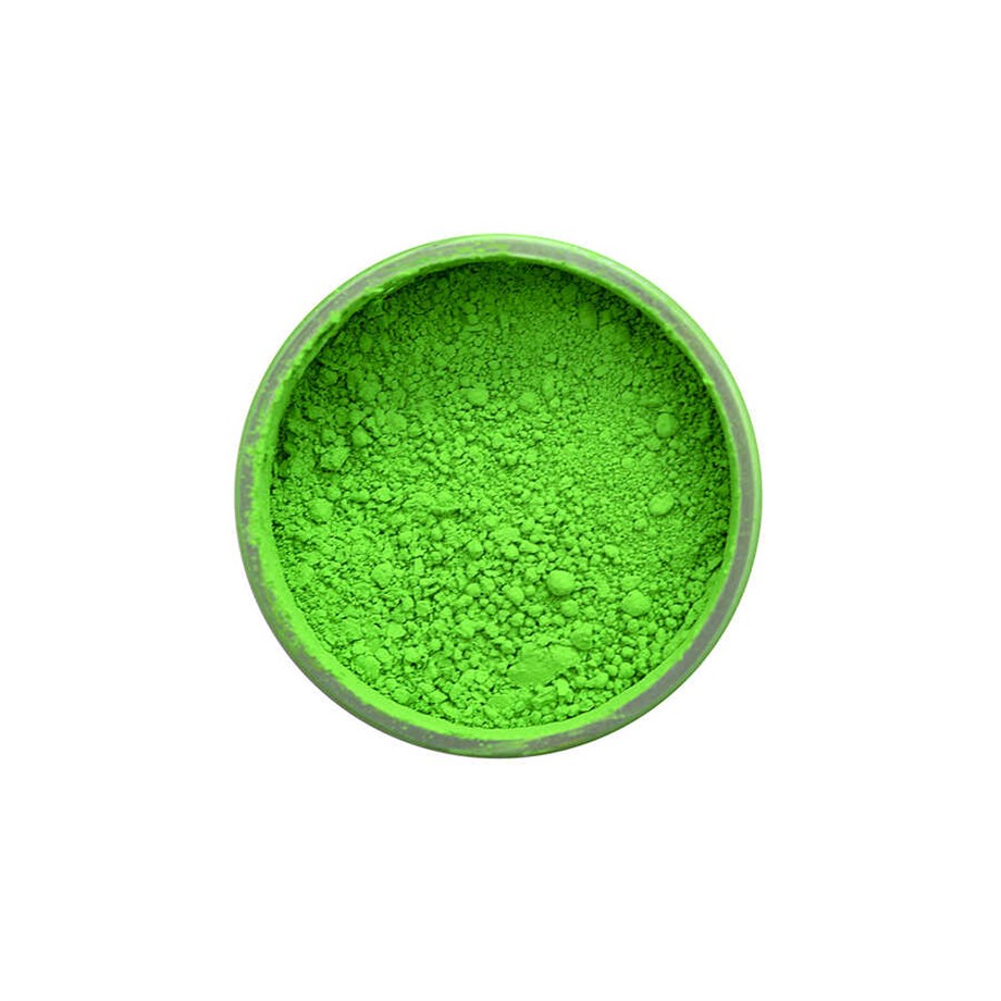 Neon Pigment Yeşil – UV Reaktif Nail Art Tozu 5 gr