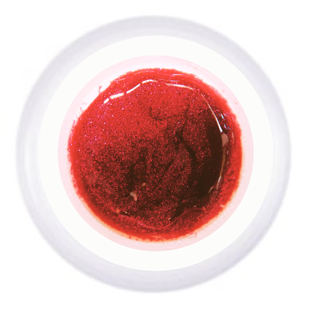 Glamour Nail Art Tasarım Jeli Paint Gel Red 5 gr Kırmızı Çizim Jeli