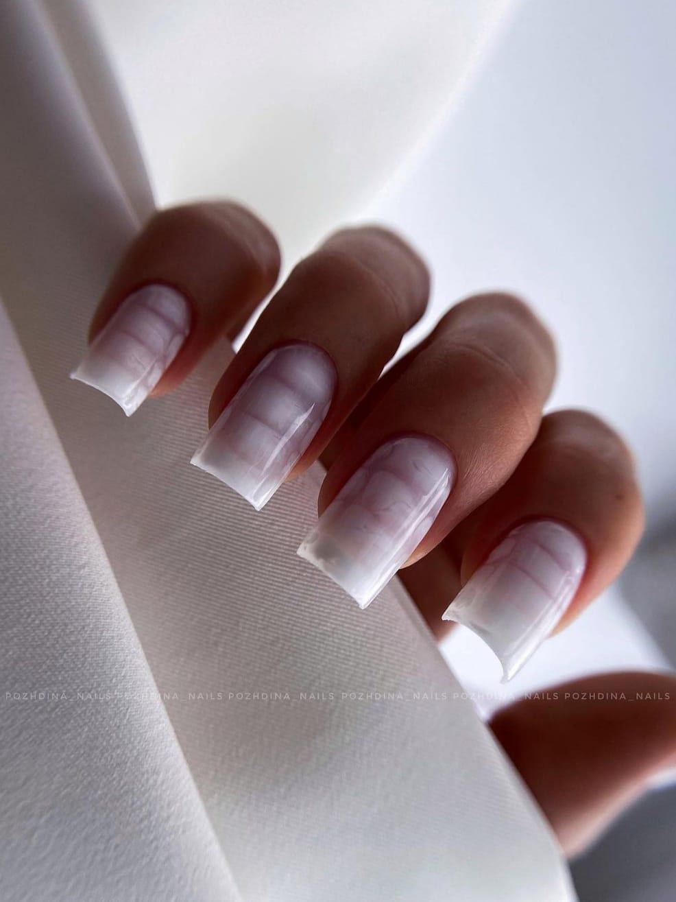 Şeffaf Top Coat Silicone Gel - Mermer efekti akvarel tekniği TPO FREE baz