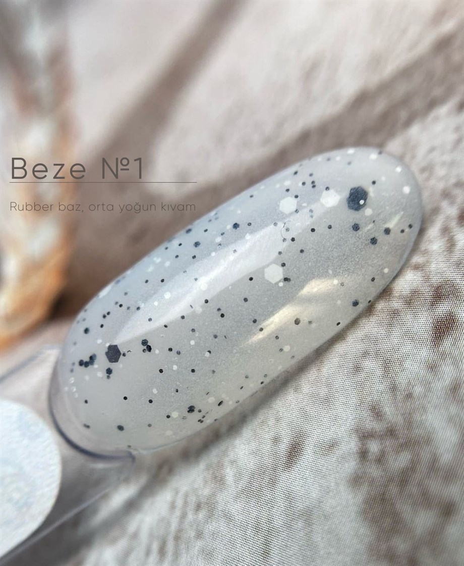 Rubber Kamuflaj Renkli Base -Tpo Free Kamuflaj Baz, 8 ml - BEZE #1