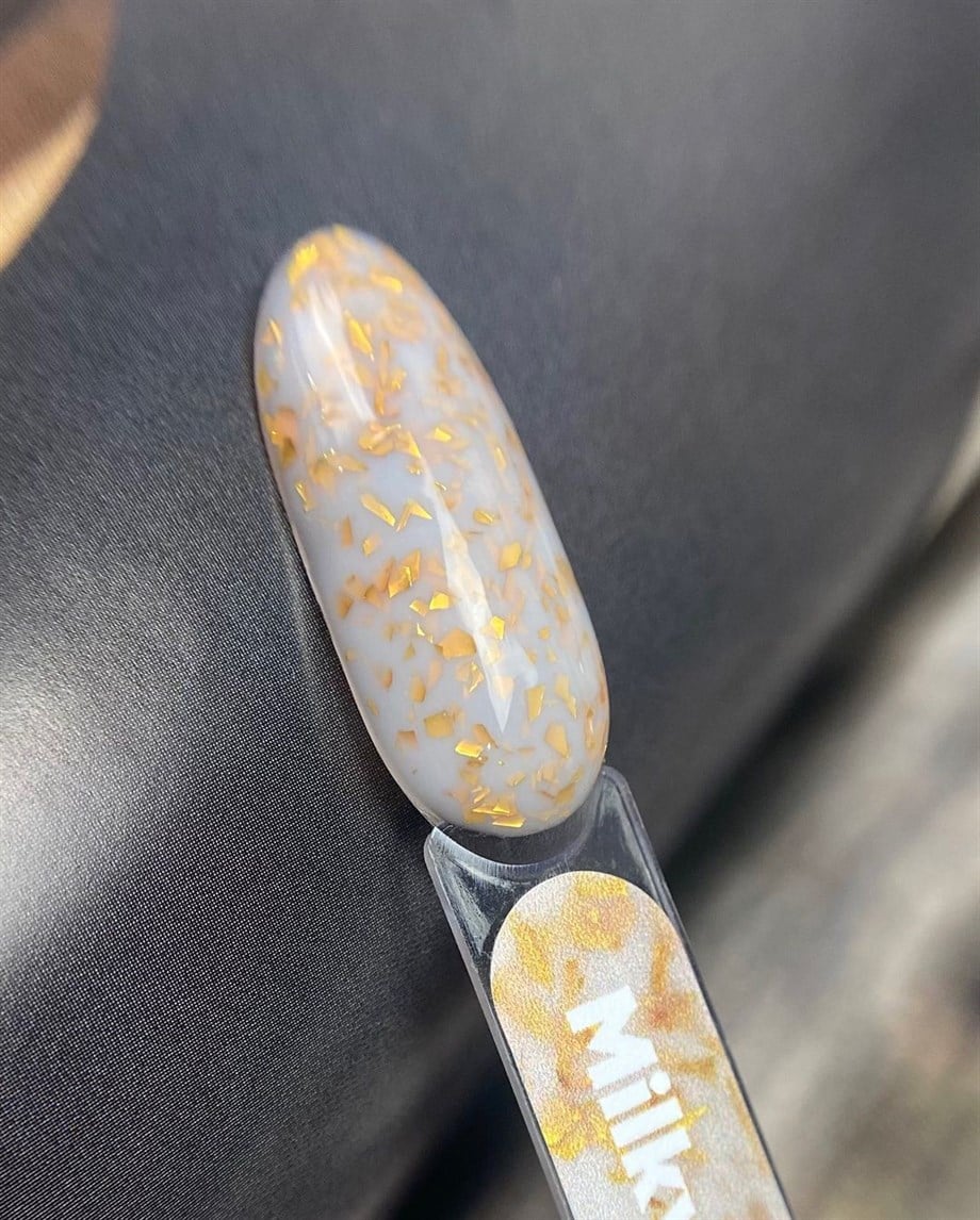 Rubber Altın Potal Parçacıklı Rakı Beyaz Kamuflaj Renkli Base TPO FREE -Milky