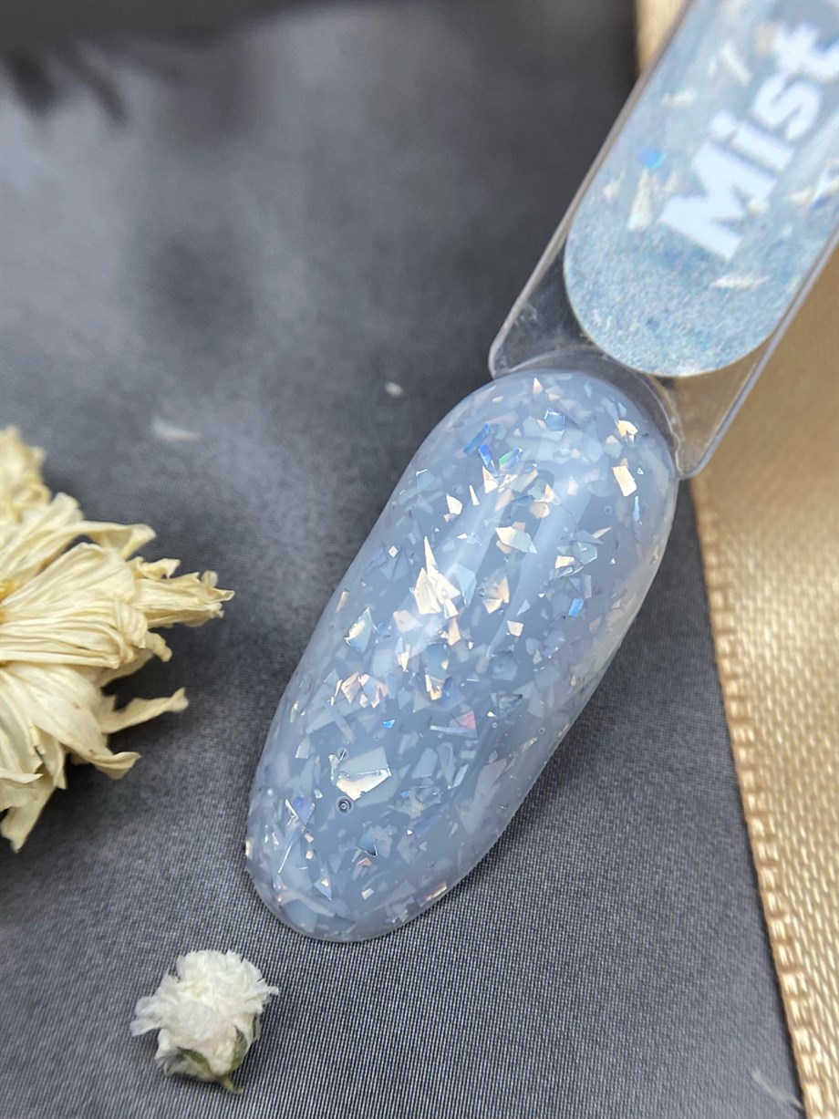Rubber Gümüş Potal Parçacıklı Süt Gri Kamuflaj Renkli Base TPO FREE - Mist