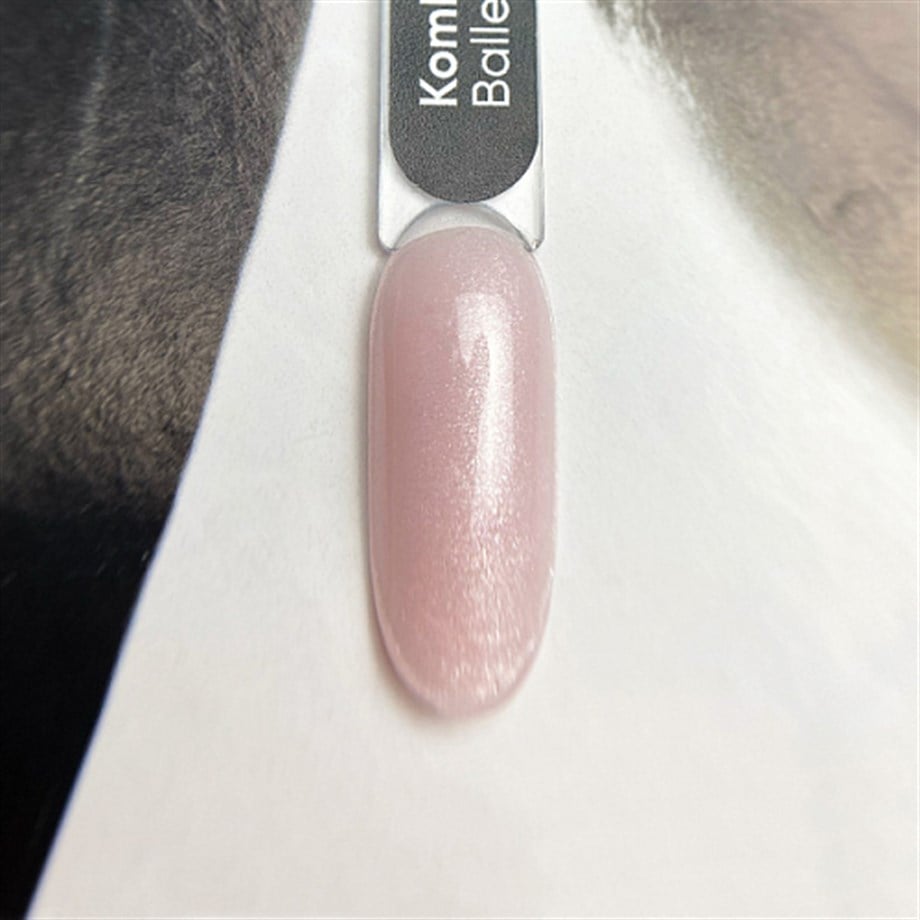 Patrisa Nail Soffit Ballerina Kombi Jel - Simli Açık Pembe Kombi Jel