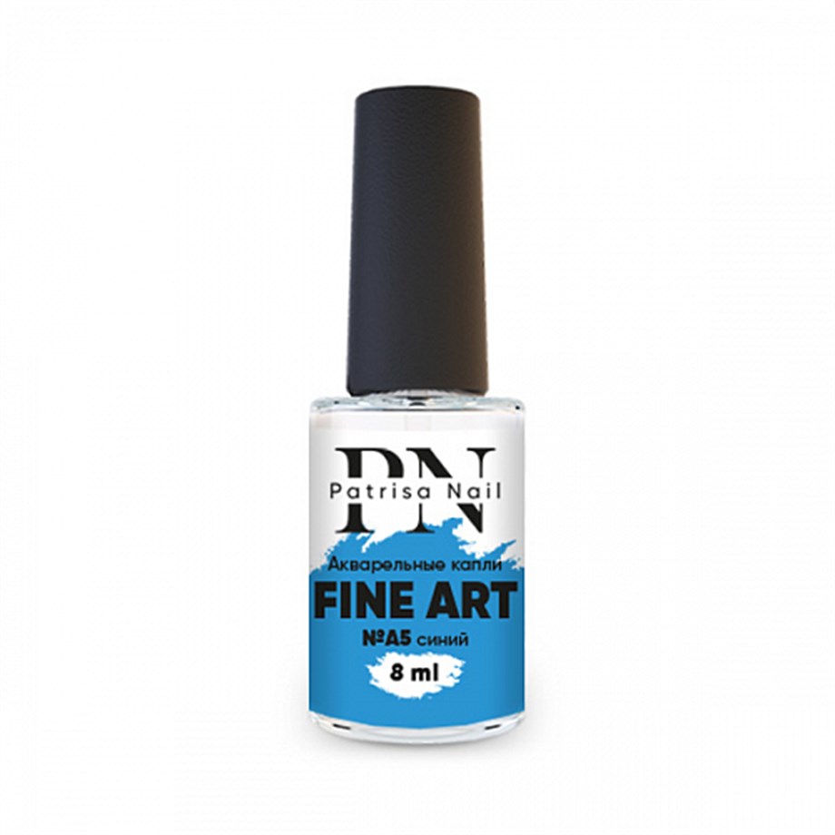 Sulu Boya Fine Art A5 Akvarel Damla Mavi 8 ml Nail Art Tasarım Boyası