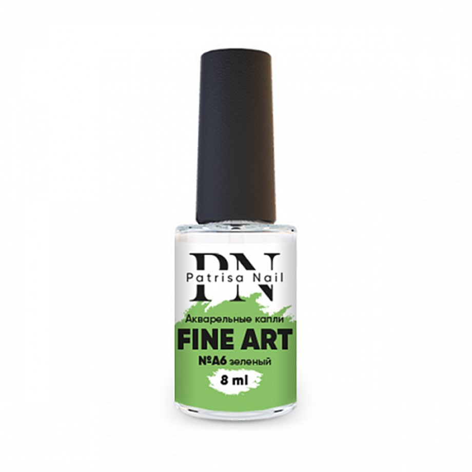 Sulu Boya Fine Art A6 Akvarel Damla Yeşil 8 ml Nail Art Tasarım Boyası