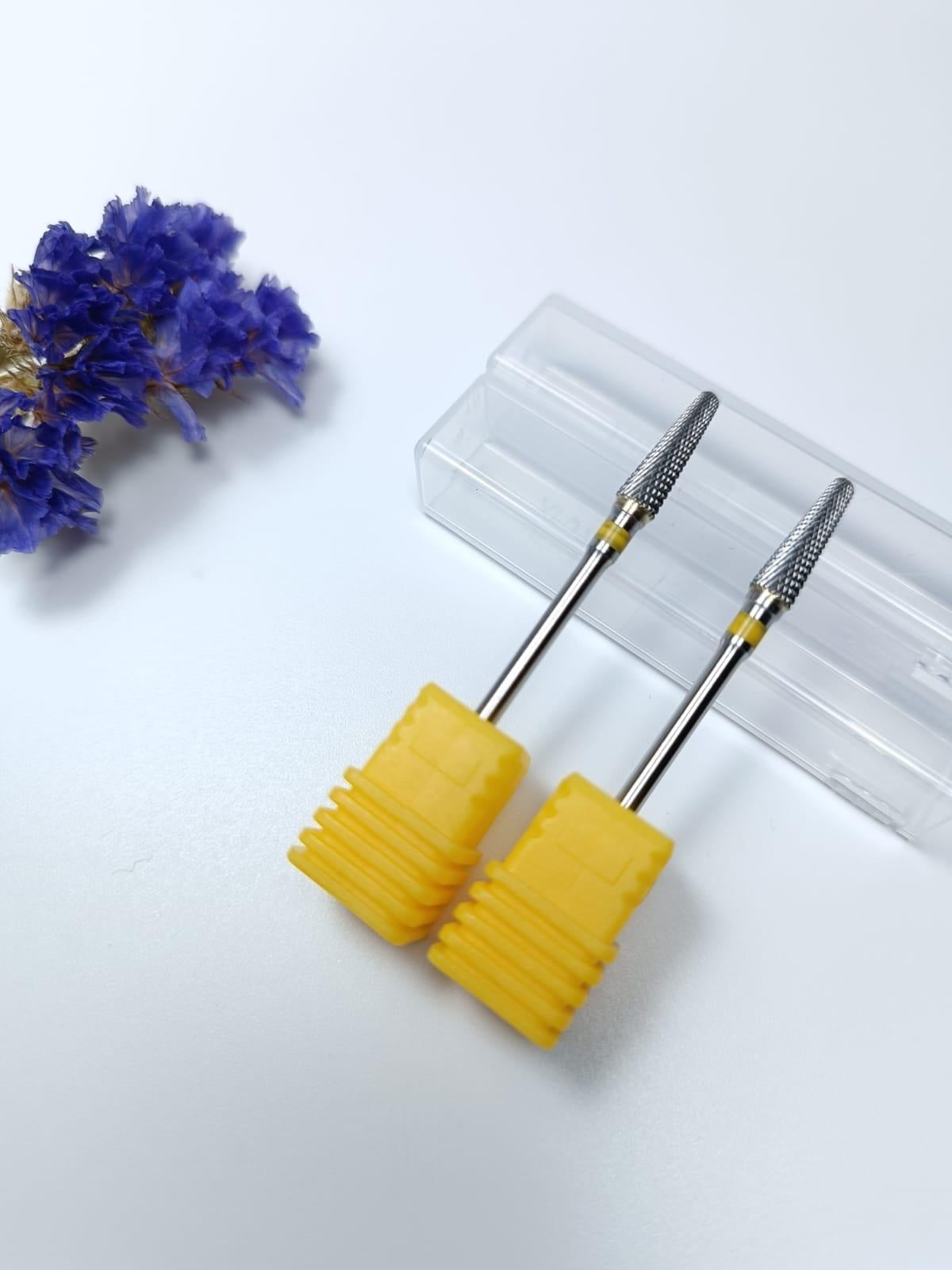 Vladmiva Karbür Çıkartma Freze Başlığı Koni – Sarı Bant XF (Çok İnce Diş) 2.35 mm – adet fiyatı
