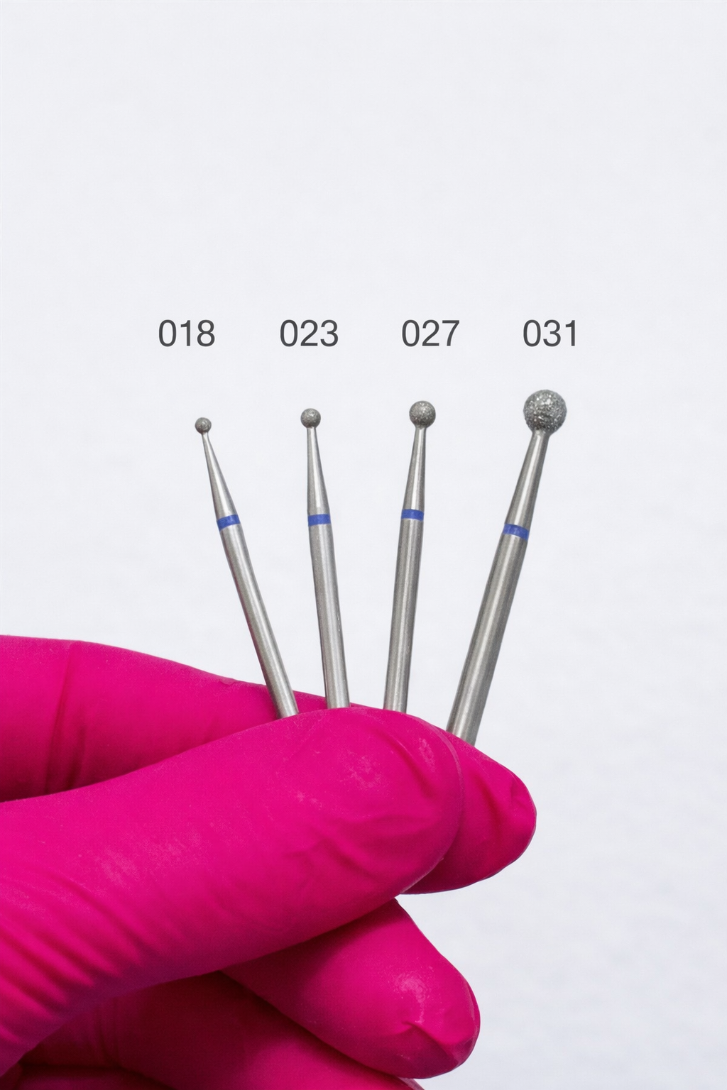 Vladmiva Elmas Freze Başlık Top – Orta Sertlik (Mavi) 0,33 mm – adet fiyatı