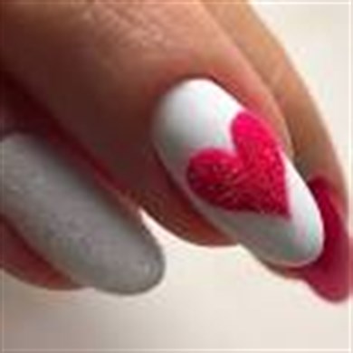 Flok Nail Art Kırmızı (Nar Çiçeği) 5 Gr - Kadife Efektli Tırnak Süsleme Tozu