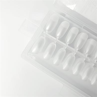 Şeffaf Badem Gel Tips 504 Adet - Profesyonel Tırnak Uzatma Tipsi