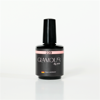 Glamour by Mia 239 Nude Kalıcı Oje 15 ml – HEMA Free – TPO Free
