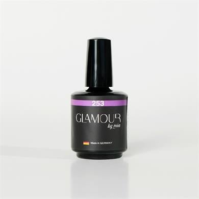 Glamour by Mia 253 Mor Rengi Kalıcı Oje 15 ml – HEMA Free – TPO Free