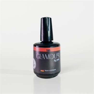 Glamour by Mia 196 Turuncu Rengi Kalıcı Oje 15 ml – HEMA Free – TPO Free