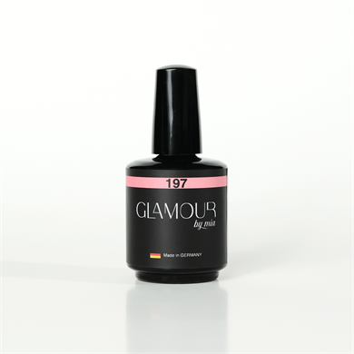 Glamour by Mia 197 Açık Somon Rengi Kalıcı Oje 15 ml – HEMA Free – TPO Free