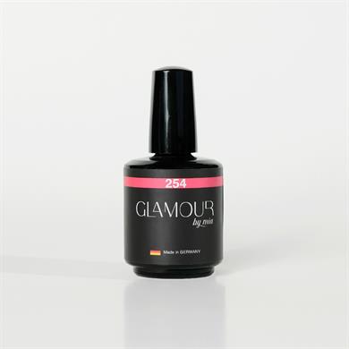 Glamour by Mia 254 Koyu Pembe Kalıcı Oje 15 ml – HEMA Free – TPO Free