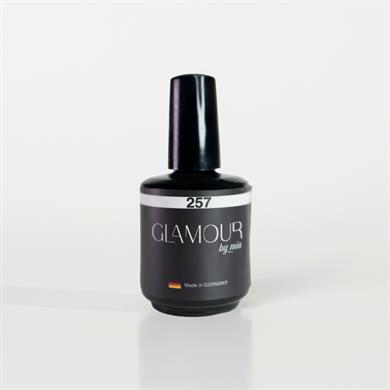 Glamour by Mia 257 Kireç Beyazı Kalıcı Oje 15 ml – HEMA Free – TPO Free