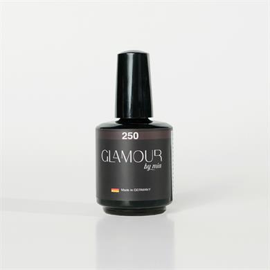 Glamour by Mia 250 Koyu Vişne Rengi Kalıcı Oje 15 ml – HEMA Free – TPO Free
