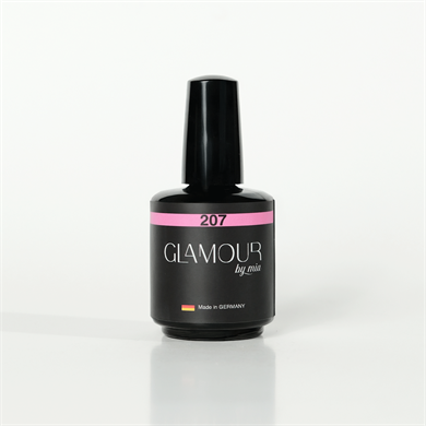 Glamour by Mia 207 Lila Pastel Kalıcı Oje 15 ml – HEMA Free – TPO Free