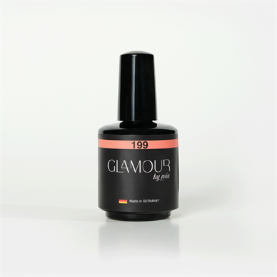Glamour by Mia 199 Açık Somon Rengi Kalıcı Oje 15 ml – HEMA Free – TPO Free