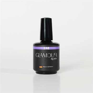 Glamour by Mia 248 Açık Mor Kalıcı Oje 15 ml – HEMA Free – TPO Free