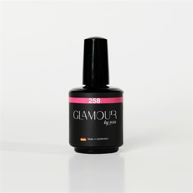 Glamour by Mia 258 Fuşya Pembe Kalıcı Oje 15 ml – HEMA Free – TPO Free