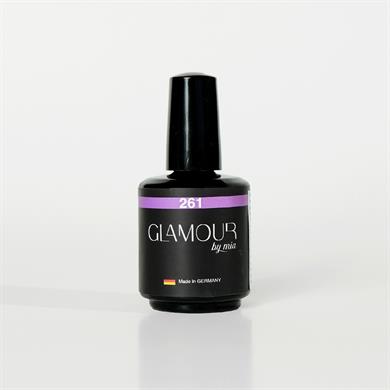 Glamour by Mia 261 Lavanta Moru Kalıcı Oje 15 ml – HEMA Free – TPO Free