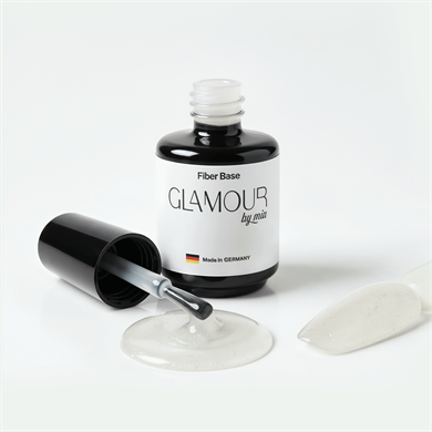 Glamour by MiaFiber Base CoatŞeffaf Fiber Parçacıklarla Extra Güçlü Base