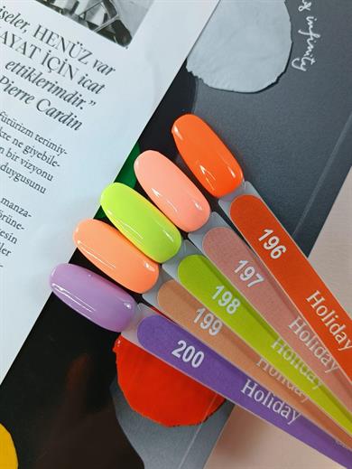 Glamour by Mia 197 Açık Somon Rengi Kalıcı Oje 15 ml – HEMA Free – TPO Free