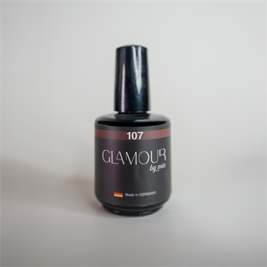 Glamour by Mia 107 Kül Taş Nude Kalıcı Oje 15 ml – HEMA Free – TPO Free