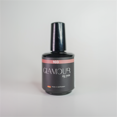 Glamour by Mia 103 Sütlü Kahve Nude. Kalıcı Oje 15 ml – HEMA Free – TPO Free