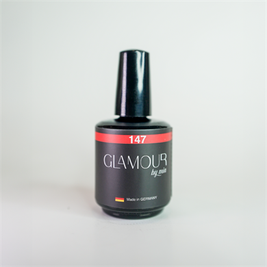 Glamour by Mia 147 Kırmızı Kalıcı Oje 15 ml – HEMA Free – TPO Free
