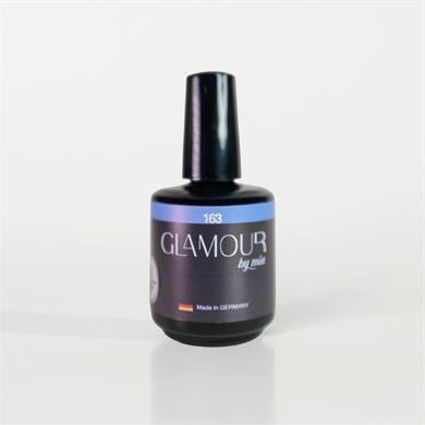 Glamour by Mia 163 Mavi Rengi Kalıcı Oje 15 ml – HEMA Free – TPO Free