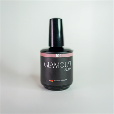 Glamour by Mia 104 Bebek Pudrası Nude Kalıcı Oje 15 ml – HEMA Free – TPO Free