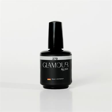 Glamour by Mia 270 Rakı Beyazı Kalıcı Oje 15 ml – HEMA Free – TPO Free