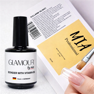 Jel Tips İçin Şeffaf Rubber Baz Vitamin B5 – Güçlendirici Tırnak Bazı (Vitamin Destekli)