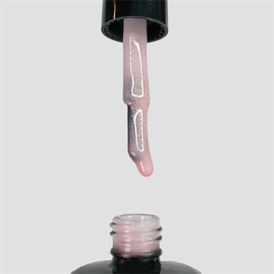 Glamour by Mia 137 Simli Açık Pembe Kalıcı Oje 15 ml – HEMA Free – TPO Free