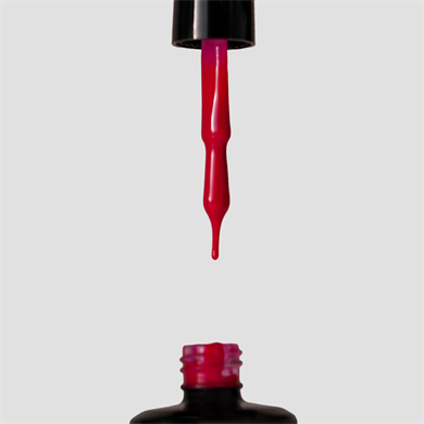 Glamour by Mia 121 Simli Mercan Pembe Kalıcı Oje 15 ml – HEMA Free – TPO Free