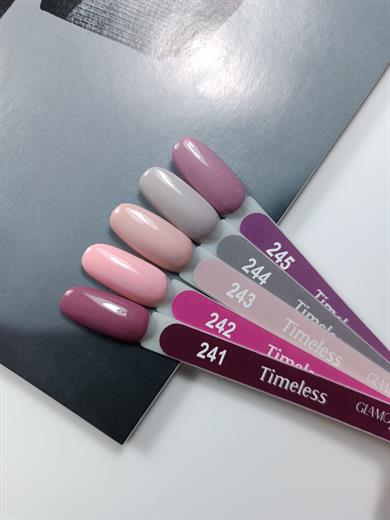 Glamour by Mia 243 Nude Kalıcı Oje 15 ml – HEMA Free – TPO Free