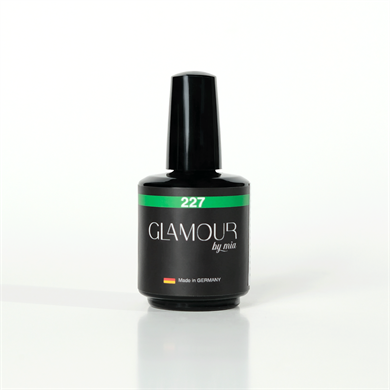 Glamour by Mia 227 Yeşil Rengi Kalıcı Oje 15 ml – HEMA Free – TPO Free