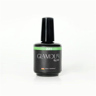 Glamour by Mia 221 Yeşil Rengi Kalıcı Oje 15 ml – HEMA Free – TPO Free